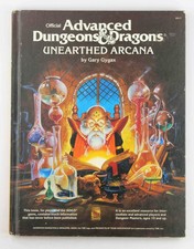 AD&D Unearthed Arcana VG Gary Gygax ORIGINAL picture