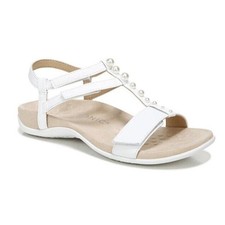 VIONIC REST MIKAH SANDAL Women's White Size 7.5 Wide picture