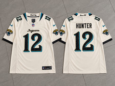 2026 Jacksonville Jaguars Rivalry Jersey Travis Hunter #12 Vapor F.U.S.E Size LG picture