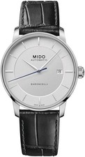 Mido Mens Baroncelli II 39mm Automatic Watch M0374071603101 picture