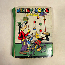 Disney Mickey Mouse Annual Book 1942 Inscribed Xmas 1942 picture