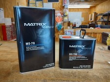 Matrix MS-78 Euro clear coat kit 7.5L. Normal or Slow  Activator picture