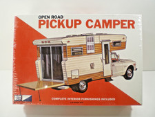RARE Vintage Original MPC 1969 Chevrolet OPEN ROAD PICKUP CAMPER FACTORY SEALED picture