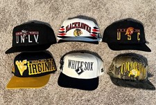 6 vintage hat lot picture