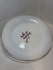 Vintage Crate & Barrel Carnivalle Murano Glass Platter 17” Millefiori Italy Mint picture