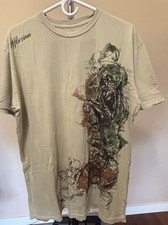 XL Vintage Affliction Grim Reaper Graphic Distressed T-Shirt picture