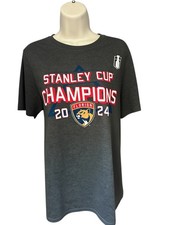 Florida Panthers 2024 Stanley Cup Champions T-Shirt  Size S/P/CH  New picture