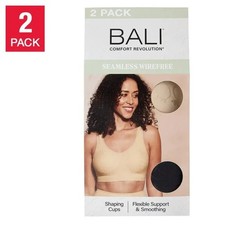 Bali Women’s Comfort Revolution Seamless Wirefree Bra picture