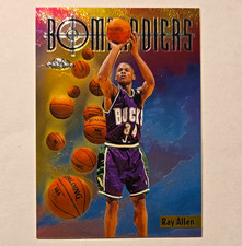 Topps 1998-99 Topps Chrome Season's Best Bombardiers Ray Allen SB9 Bucks picture