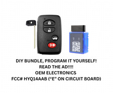 DIY BUNDLE FOR OEM 2007-2012 TOYOTA CAMRY AVALON SMART KEY 89904-06130 HYQ14AAB picture