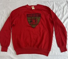 VTG 70s 80s Champion Sweatshirt MIT College Raglan NWT J August Cambridge XL picture