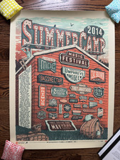 Summer Camp Music Festival 2014 - Concert Poster SCAMP / SN 905/2500 picture