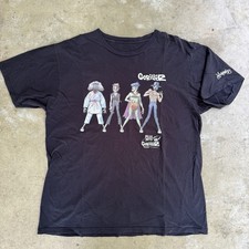 2012 Converse Gorillaz Journeys Shirt Andre 3000 LCD Soundsystem DoYaThing Rare picture