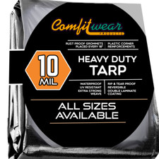 COMFITWEAR Super Heavy Duty Tarp Cover Reinforce Multi-Purpose Tarp Cover picture