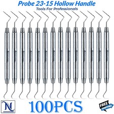 Dental Explorer 23/UNC 15 Probe – Double Ended Tool with Color Marks, Examine picture