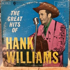 Hank Williams The Great Hits Of Vinyl 2LP Country MGM Records picture