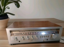 Vintage Kenwood KS-4000R AM/FM Stereo Receiver Wood Grain Case Japan Tested picture