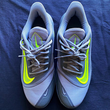 Nike Precision 7 Men’s Basketball shoes Low Top Smoke Grey Volt HJ9153-004 sz 12 picture