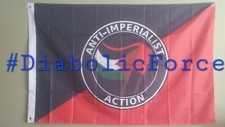 Antifa Palestine 3x5Ft LARGE Flag Banner Free Gaza Stop Palestinian picture
