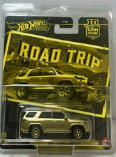 Hot Wheels Chase 0/5 Car Culture Road Trip 2018 Toyota 4Runner Gold picture