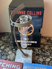 The Hunger Games: Mockingjay DISTRICT 13 Test Tube Beaker Prop & 1st Ed. Trilogy picture
