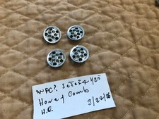 MPC 1/25 VINTAGE SET OF 4 HONEY COMB HUBCAPS N.O.S. CIRCA 1980’S ERA picture