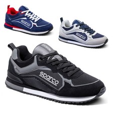 2026 Sparco Teamwear S-ROAD Sports Trainers Shoes Microfibre Breathable Fabric picture