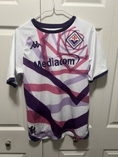 FIORENTINA 2022-2023 Pre-Match Soccer Jersey Football Shirt KAPPA Size Medium picture
