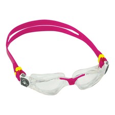 Aqua Sphere Kayenne Clear Lens Compact Fit Swim Goggles, Clear/Rasberry, 192050 picture