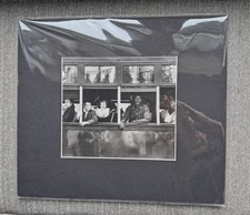 Robert Frank Street Photography Print – New Orleans Trolley Scene – Matted picture