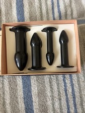 Vintage Young's Improved Dilators Set 4 Black Bakelite Medical Quackery BoxPaper picture