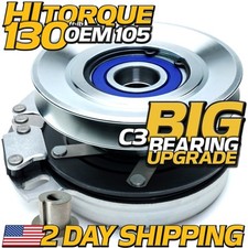 BIGBearing HiTorq 130ftlbs (OEM 105) PTO Clutch for Cub Cadet 917-05209 5219-177 picture