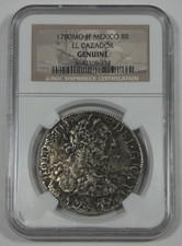 1780 Mo FF Mexico 8R El Cazador Shipwreck Treasure NGC Genuine picture