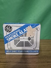 Vintage GE Smoke Alarm Detector SMK-6/M1 RARE SEALED Home Sentry Fire Prevention picture