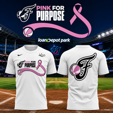 NEW Indiana Fever Pink for Purpose 2026 T-shirt Full Size picture