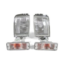 Clear Corner Bumper Signal Lights for Toyota Pickup 1984-1986 2WD 4WD Left Right picture