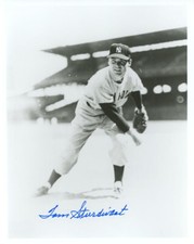 TOM STURDIVANT SIGNED 8x10 PHOTO NEW YORK YANKEES WORLD SERIES HERO BECKETT BAS picture