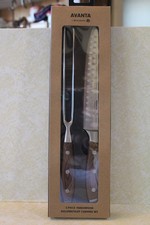 Messermeister Avanta 2-Piece Pakkawood Kullenschliff Carving Set - BRAND NEW picture
