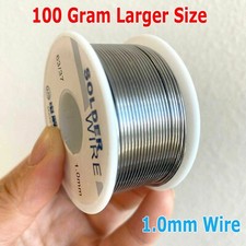 100g 63 37 Tin Rosin Core Solder Wire Electrical Soldering Sn60 Flux .031