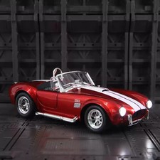 1:24 Ford Shelby Cobra 427 S/C Diecast-Light Sound Vintage Charm for Collectors  picture