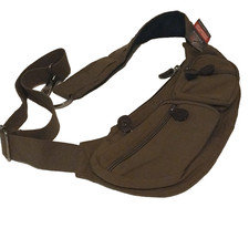 Rothco NWT Mens Crossbody Bag Canvas Tactical Sling Outdoor NEW Olive picture