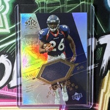 2004 UD Reflections - Focus on the Future Jersey Patch Tatum Bell #FO-TB Gold picture