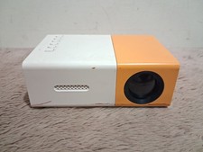 Meer YG300 Mini Portable Multimedia Projector LCD White/Yellow HDMI USB picture