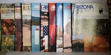 Vintage Arizona Highways Magazine Lot of 9 1958-1986 Travel Photography picture