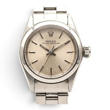 Rolex Oyster Perpetual Ladies 26 mm Steel Automatic Watch 6618 Circa 1968 picture