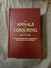 The Annals of Conjuring by Sydney W. Clarke - History of Magic - Magicians  1983 picture