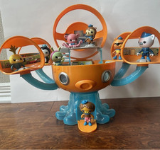 New Octonauts Sound And Light Octopod Castle, Adventure Playset +8 Figures Toys picture