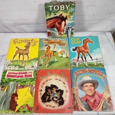 Whitman/Rand Book Lot of 7 Vintage circa 1950's and 1960's picture