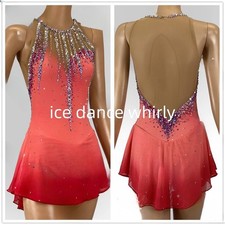 2026New ice figure skating dress performance dress gymnastics dress ladies picture
