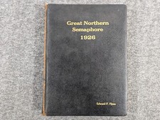 1926 Great Northern Semaphore Railroad Company Bound Train Magazine - EX RARE picture